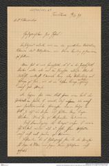 Nachlass Franz Steindachner, Brief von Franz Sikora an Franz Steindachner (12.12.1894), Inv.Nr. 482.04, Seite 1